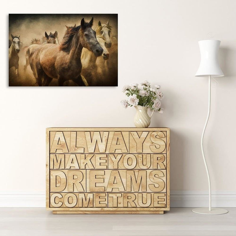 Kanva - Tabun Horses  Home Trends DECO