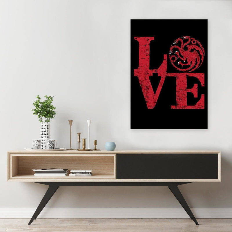 Kanva - Targaryen Love Red  Home Trends DECO