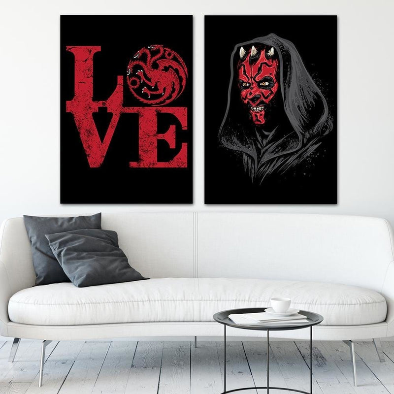 Kanva - Targaryen Love Red  Home Trends DECO