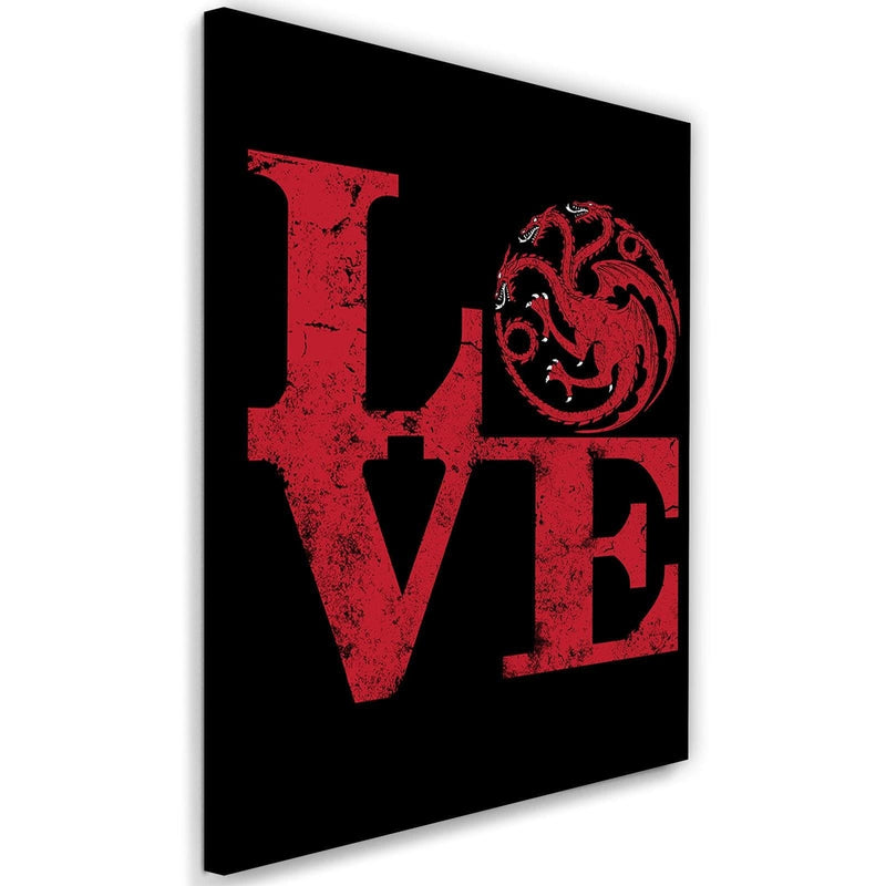 Kanva - Targaryen Love Red  Home Trends DECO