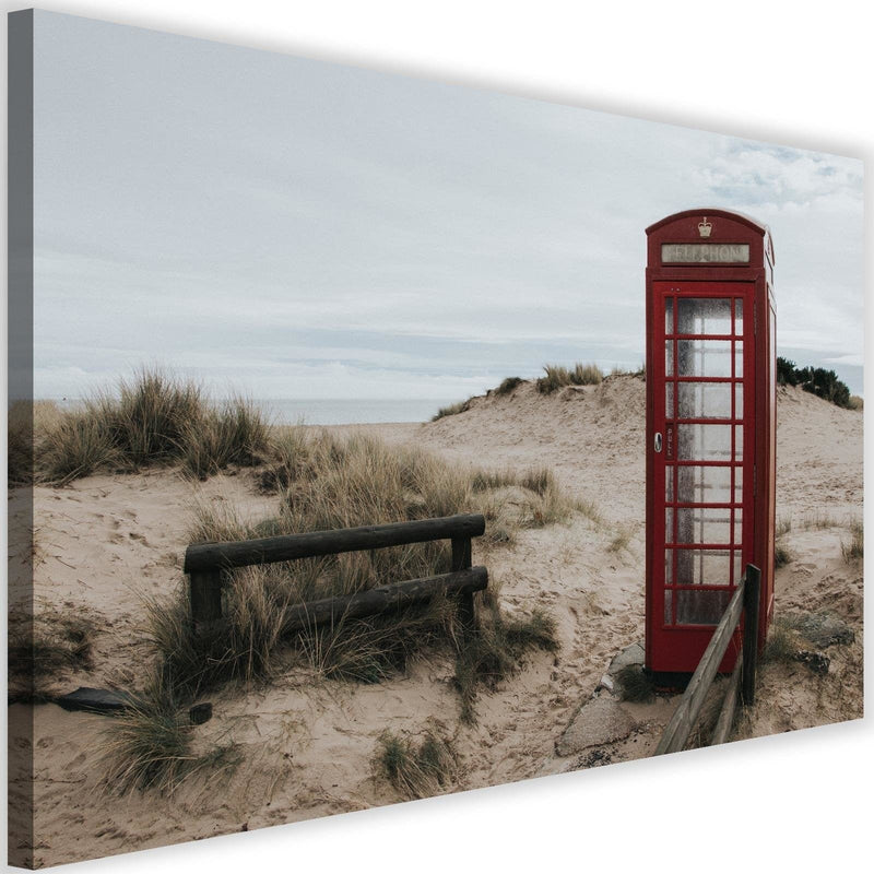 Kanva - Telephone Booth On The Beach  Home Trends DECO