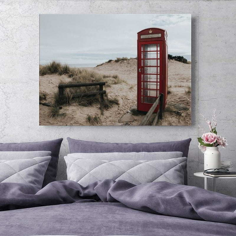 Kanva - Telephone Booth On The Beach  Home Trends DECO