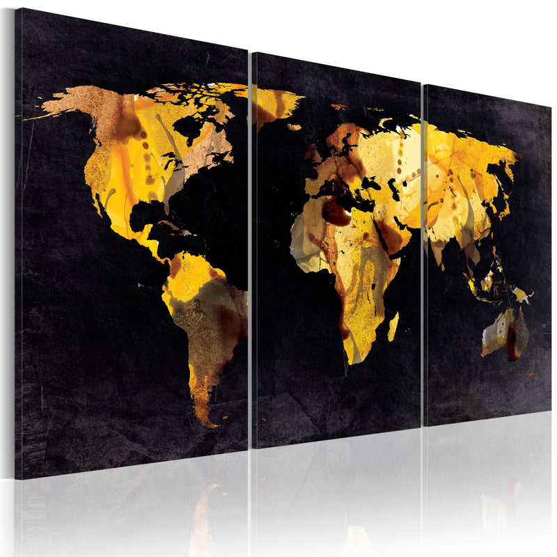 Glezna - The World map - quicksands Home Trends