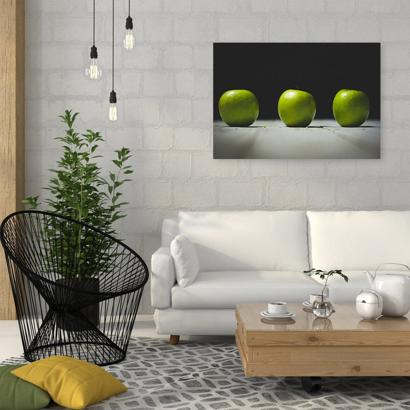 Kanva - Three Green Apples  Home Trends DECO