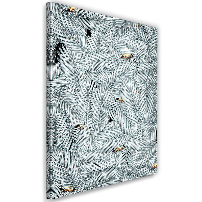 Kanva - Toucan Image Animal Print Grey  Home Trends DECO