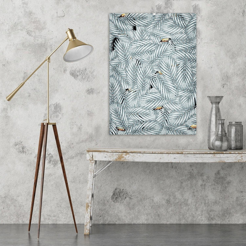 Kanva - Toucan Image Animal Print Grey  Home Trends DECO