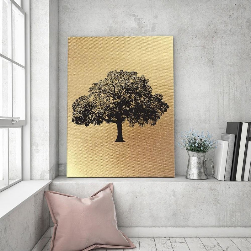 Kanva - Tree 2 Gold Glamor  Home Trends DECO