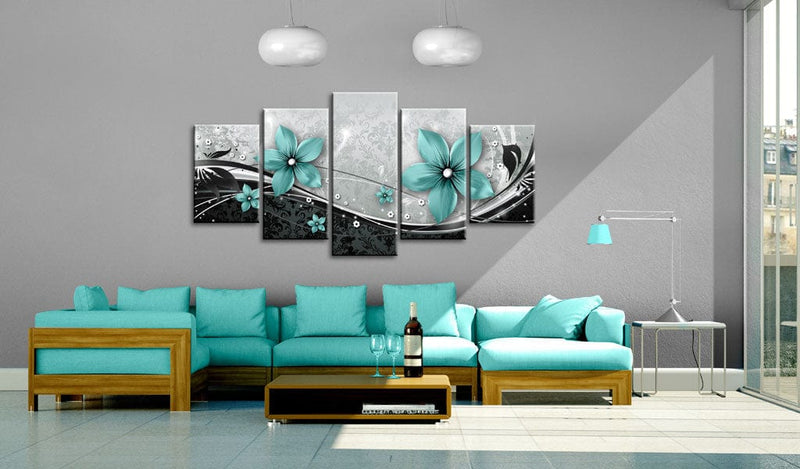 Glezna - Turquoise flower of night Home Trends