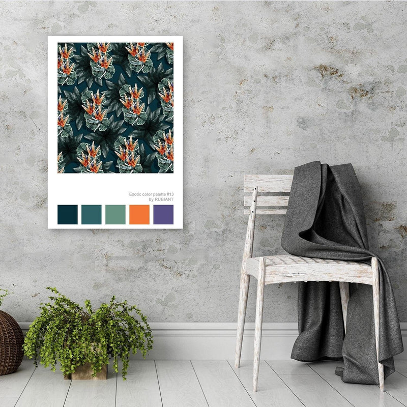 Kanva - Visual Art Green  Home Trends DECO