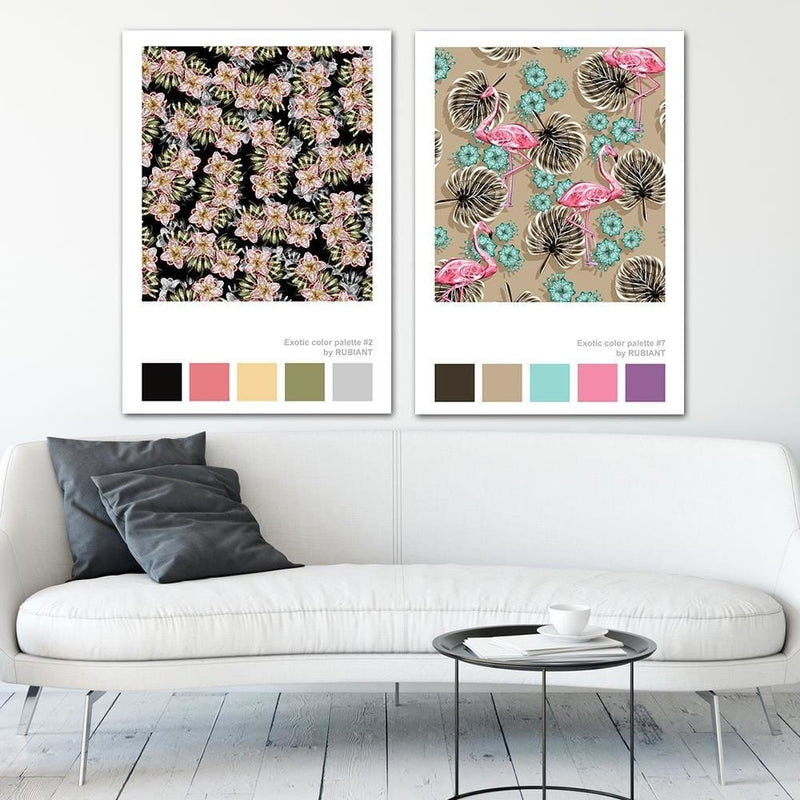 Kanva - Visual Art Pink  Home Trends DECO