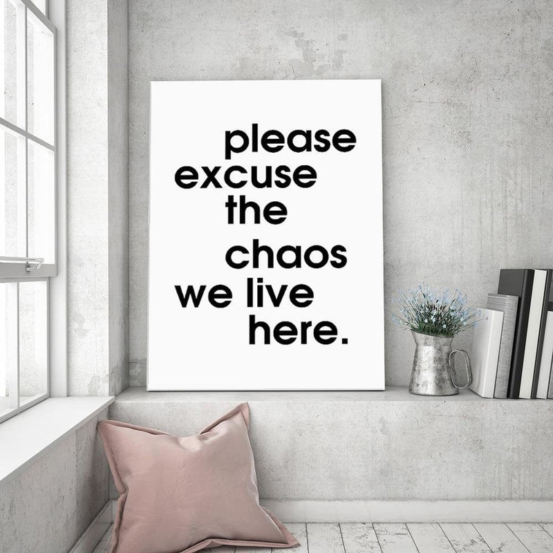 Kanva - We Live In Chaos  Home Trends DECO