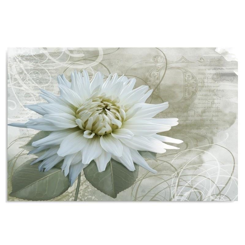 Kanva - White Flower  Home Trends DECO