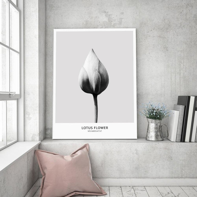 Kanva - White Lotus Bud  Home Trends DECO