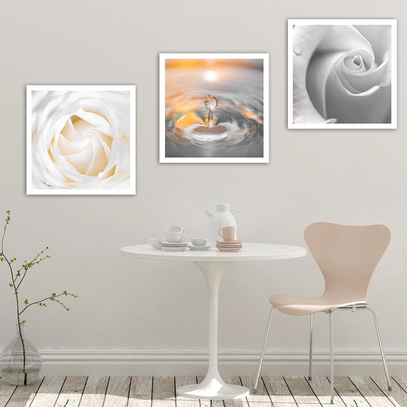 Kanva - White Rose  Home Trends DECO