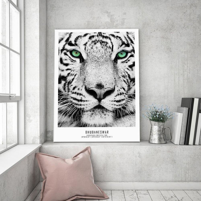 Kanva - White Tiger  Home Trends DECO