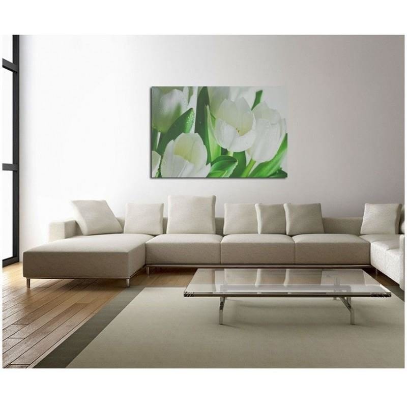 Kanva - White Tulips  Home Trends DECO