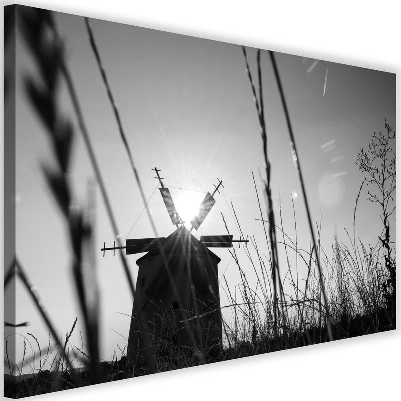 Kanva - Windmill At Sunset 2  Home Trends DECO