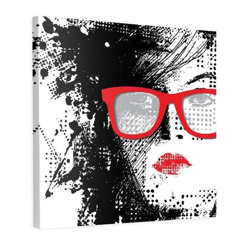 Kanva - Woman In Glasses  Home Trends DECO