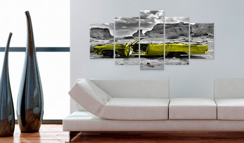 Kanva - Yellow car Home Trends