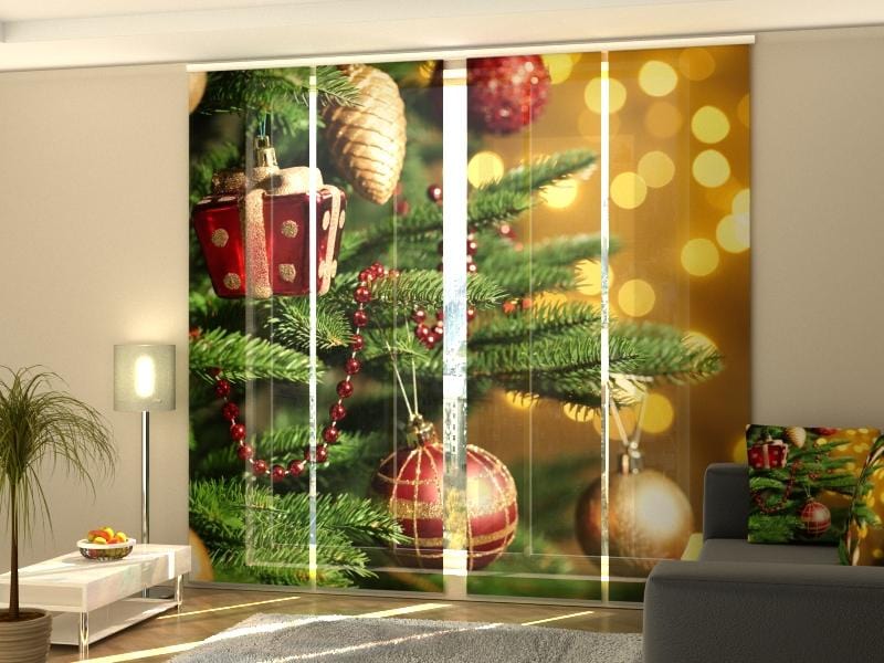 Paneļu aizkari (4 daļas) Christmas Toys Home Trends