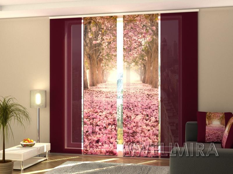 Paneļu aizkari (4 daļas) Curtains Alley of Magnolias Home Trends