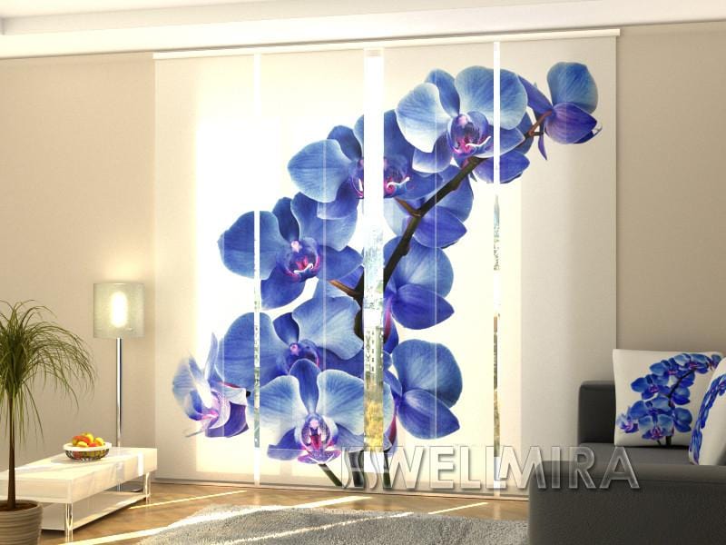 Paneļu aizkari (4 daļas) Curtains Blue Orchid Home Trends