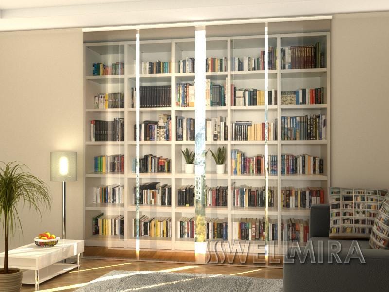 Paneļu aizkari (4 daļas) Curtains Books Home Trends