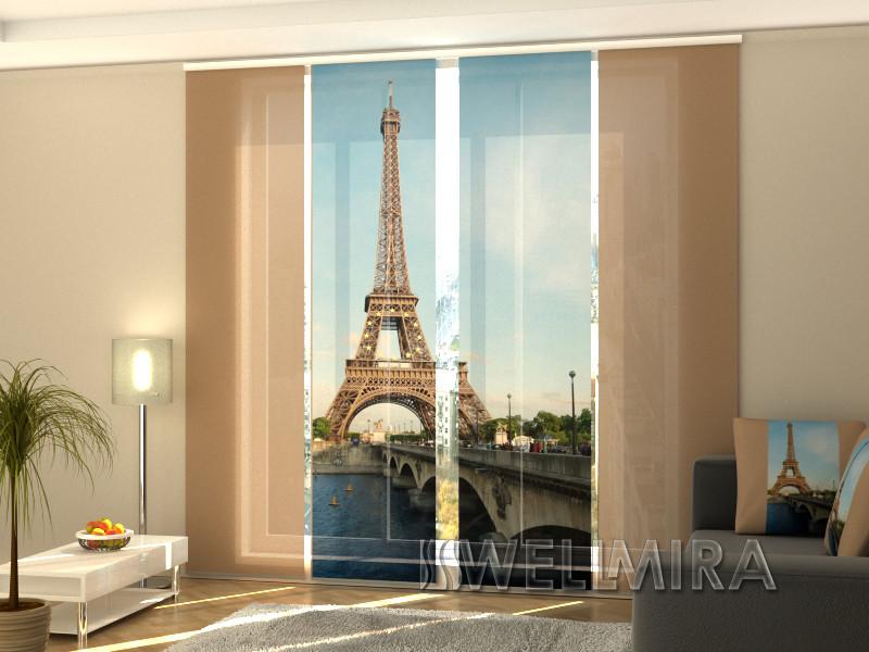 Paneļu aizkari (4 daļas) Curtains Brown Tower Home Trends