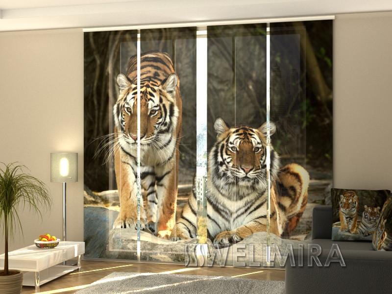 Paneļu aizkari (4 daļas) Curtains Charisma Home Trends