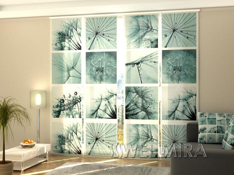 Paneļu aizkari (4 daļas) Curtains Dandelion Home Trends