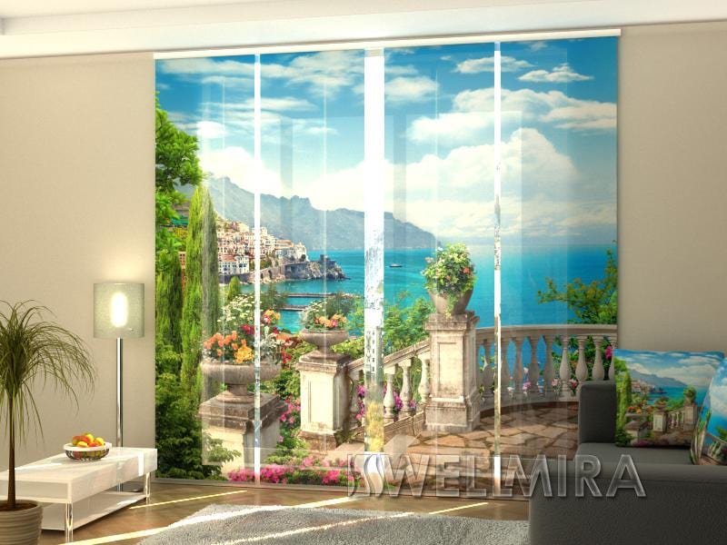 Paneļu aizkari (4 daļas) Curtains Delightful View Home Trends