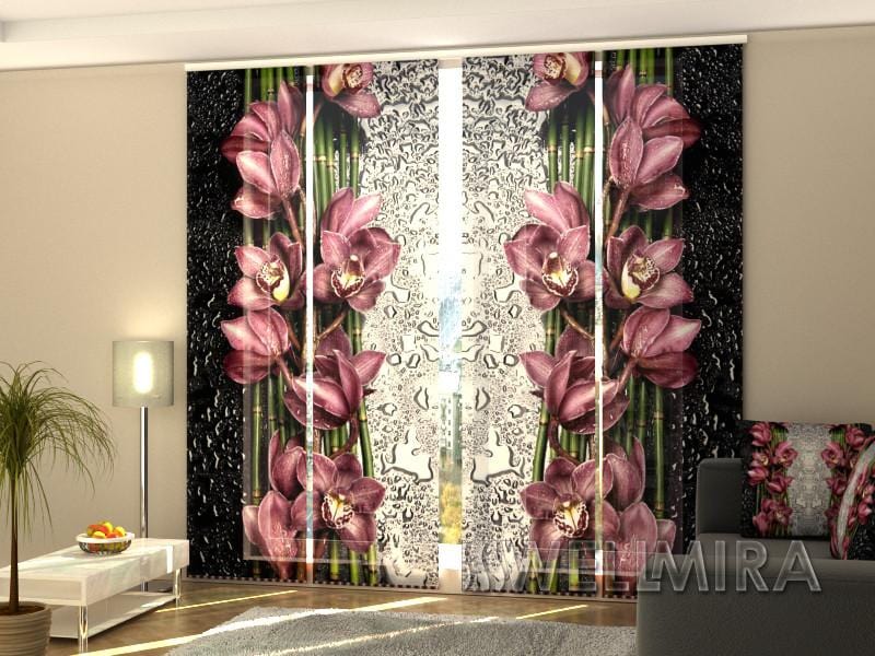 Paneļu aizkari (4 daļas) Curtains Drop of Beauty Home Trends