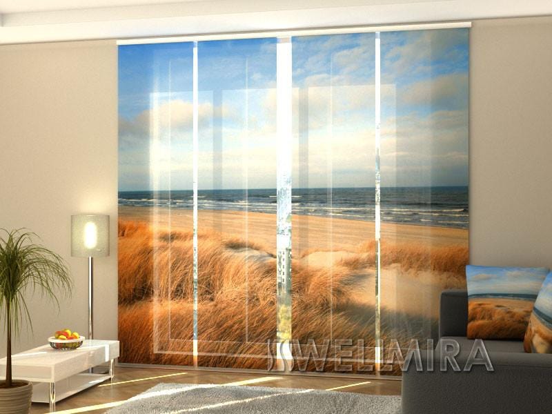 Paneļu aizkari (4 daļas) Curtains Dunes at the Baltic Sea Home Trends