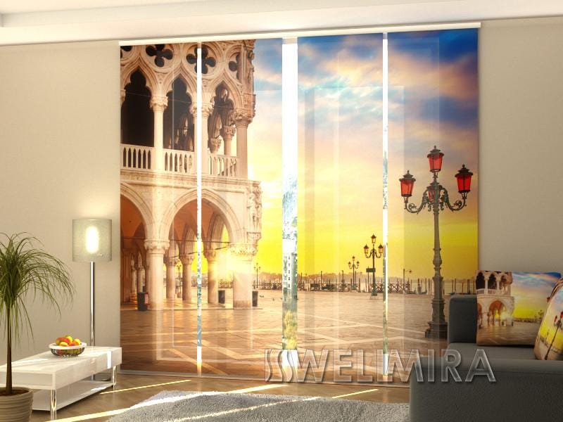 Paneļu aizkari (4 daļas) Curtains Evening in Venice Home Trends