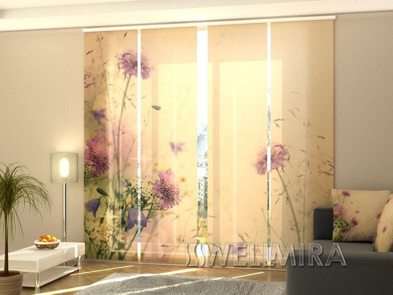 Paneļu aizkari (4 daļas) Curtains Field Home Trends