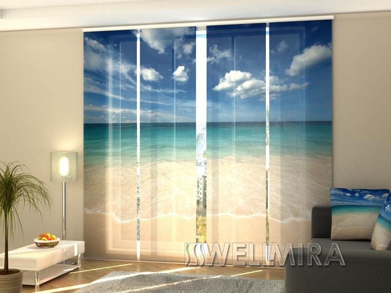 Paneļu aizkari (4 daļas) Curtains Golden Sand Home Trends