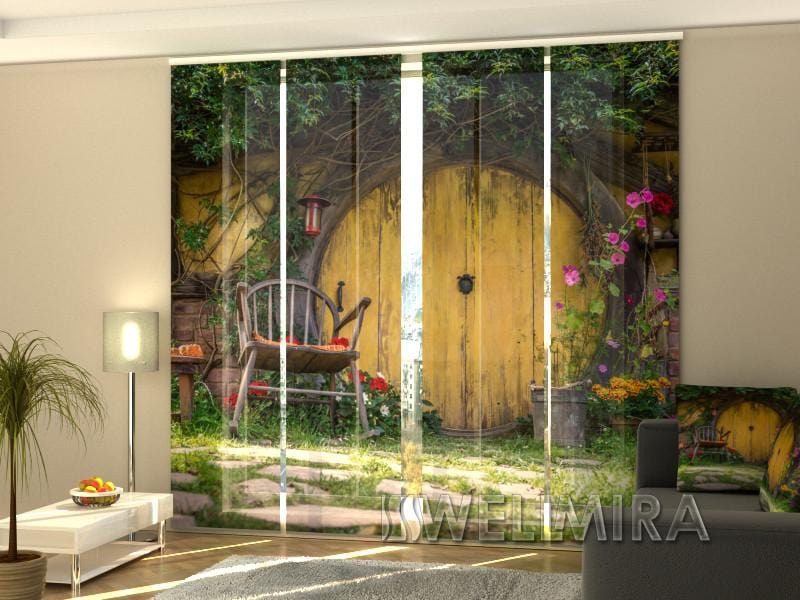 Paneļu aizkari (4 daļas) Curtains Hobbit House Home Trends