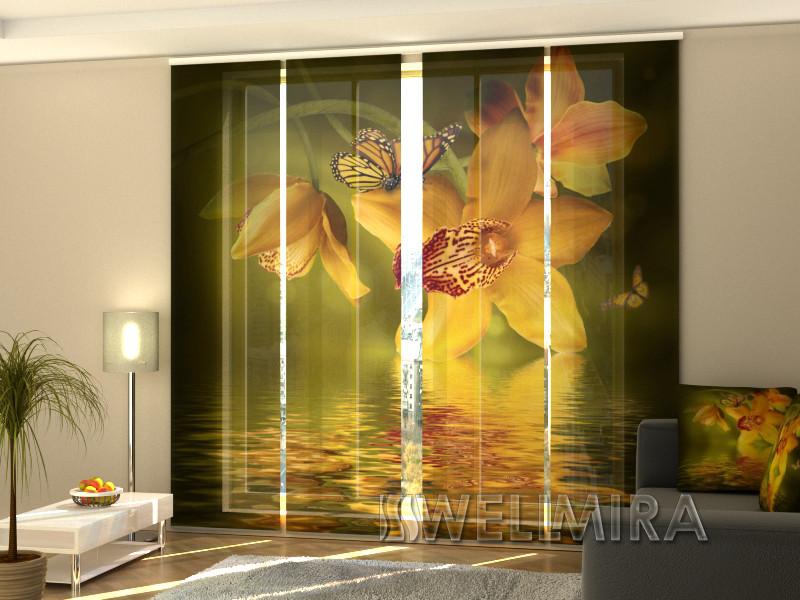 Paneļu aizkari (4 daļas) Curtains Jade Orchids Home Trends