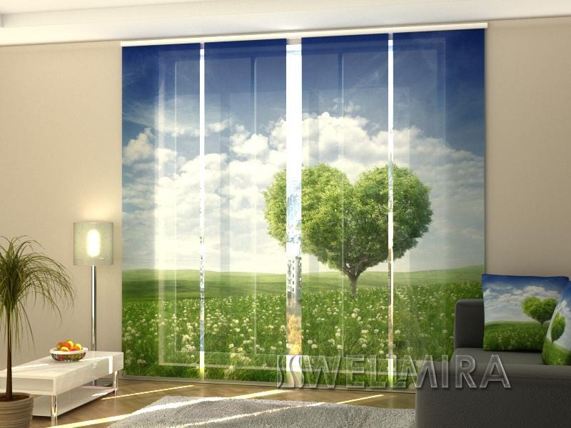 Paneļu aizkari (4 daļas) Curtains Love Tree 2 Home Trends