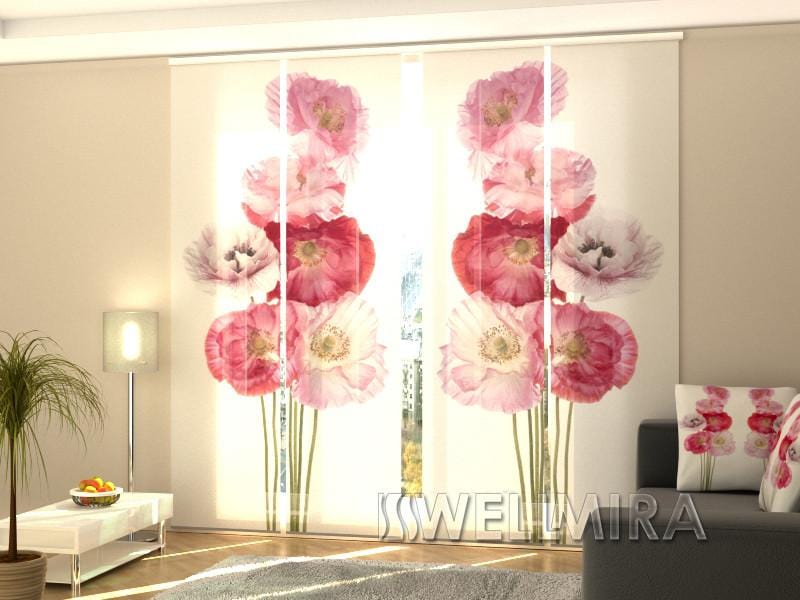 Paneļu aizkari (4 daļas) Curtains Scarlet Song Home Trends