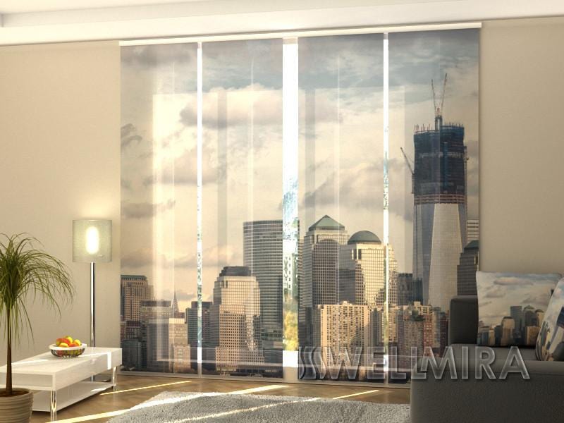 Paneļu aizkari (4 daļas) Curtains Silver City Home Trends