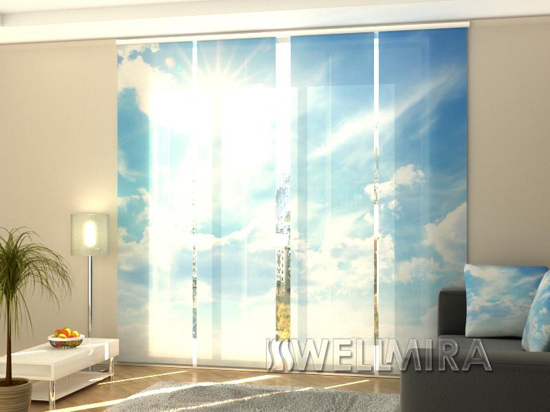 Paneļu aizkari (4 daļas) Curtains Sky Home Trends