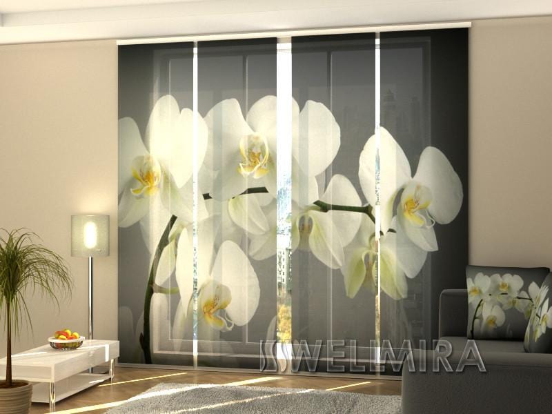 Paneļu aizkari (4 daļas) Curtains Song Orchids Home Trends