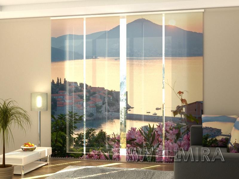 Paneļu aizkari (4 daļas) Curtains Sunrise Home Trends