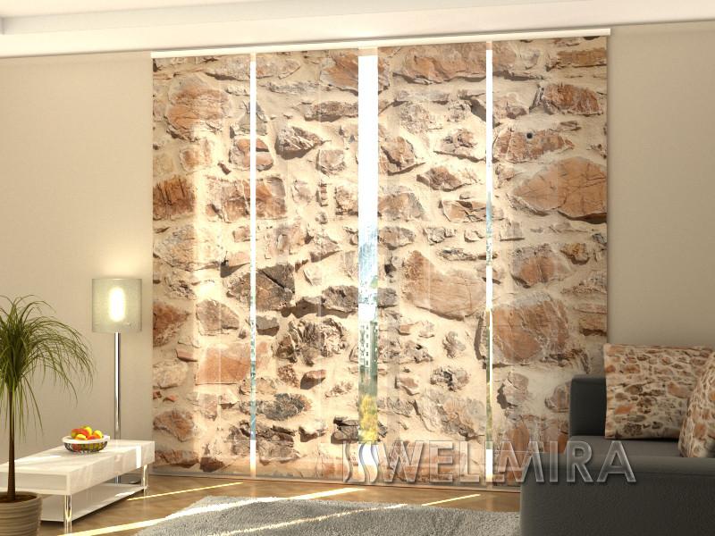 Paneļu aizkari (4 daļas) Curtains Wall Home Trends