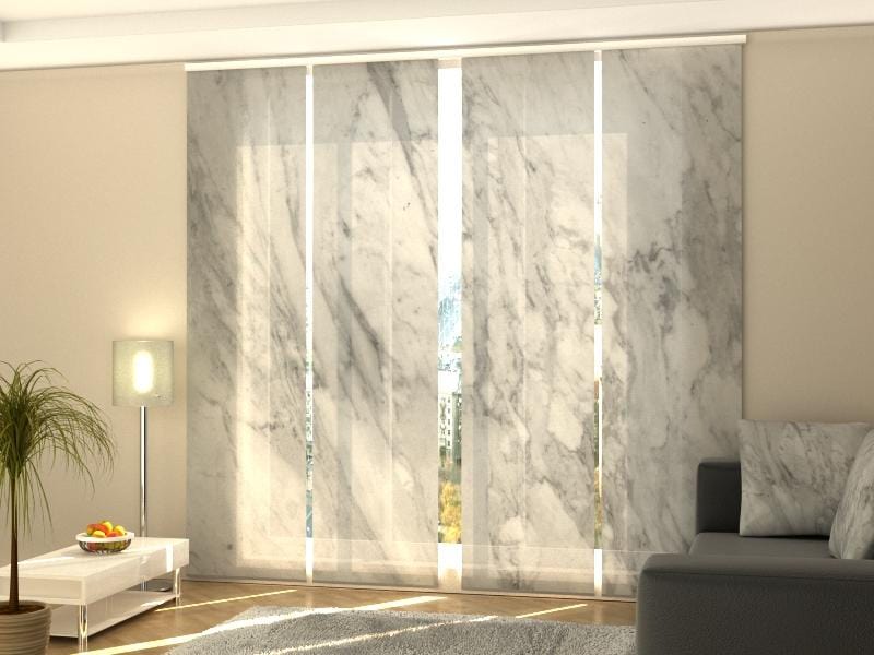 Paneļu aizkari (4 daļas) Marble Home Trends