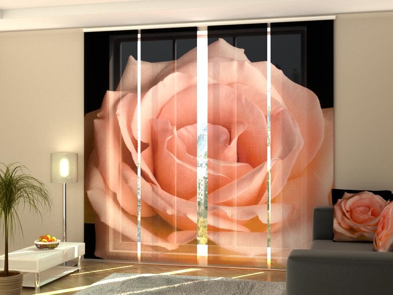 Paneļu aizkari (4 daļas) Peach Rose Home Trends