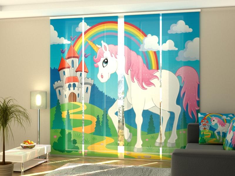 Paneļu aizkari (4 daļas) Unicorn Home Trends