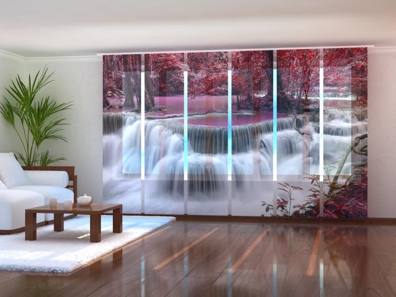 Paneļu aizkari (6 daļas) Thai Waterfall Home Trends