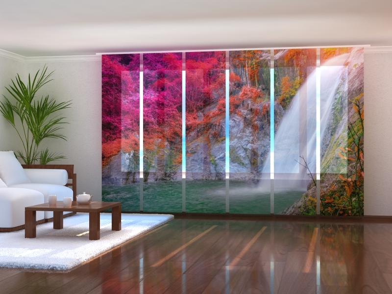 Paneļu aizkari (6 daļas) Waterfalls Mokoju in Jungle Home Trends